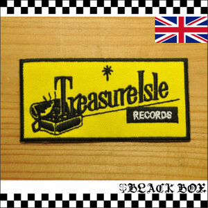 英国 インポート ワッペン パッチ Treasure isle ROCKSTEADY SKA REGGAE MODS モッズ PUNK パンク SKINS スキンズ イギリス uk GB 282