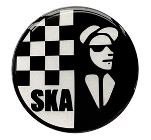 反射 磁石 マグネット ステッカー 2TONE SKA スカ vespa ベスパ ヴェスパ スクーター バイク MODS モッズ PUNK パンク UK GB イギリス