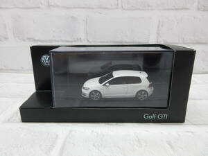 ミニカー　1/43　フォルクスワーゲン　GolfⅦ GTI　ゴルフ７ GTI　ホワイト　ディーラー正規品　モデルカー　