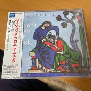 見本盤 未開封 CD) ヴィジョンズ・フロム・ザ・ブック「聖書による幻想」 セクエンツィア 帯付 美盤 同梱可◆240305 クラシック 