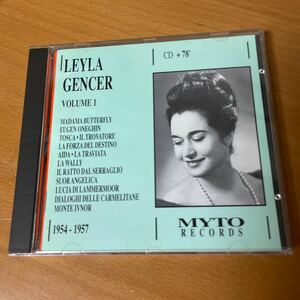 CD) LEYLA GENCER - VOLUME 1-1954-1957 美盤 同梱可◆240312 クラシック