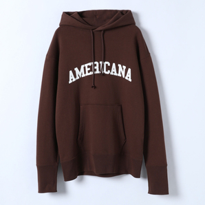 【定価2.6万】アパルトモン別注 Americana/アメリカーナ Logo Parka ブラウン★ロゴパーカーL'Appartementドゥーズィエムクラスの画像5