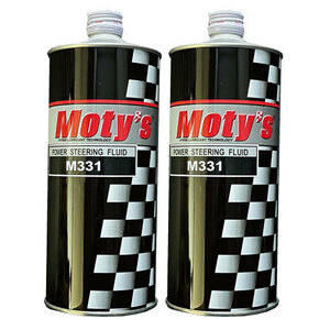 * free shipping *mo tea zM331 1L×2 can Moty*s power steering fluid power steering fluid PSF foam .. blow .... suppression 