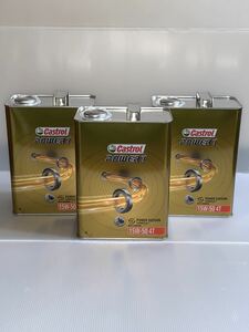 ●送料無料● カストロール パワー1 4T 15w50 4L/3缶 Castrol POWER1 エンジンオイル 部分合成油 MA 4サイクルエンジン用