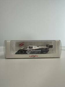 spark SKB43032 1/43 Rothmans Porsche 962C RLR(106B) #15 500km KYALAMI Winner 1987 未開封品