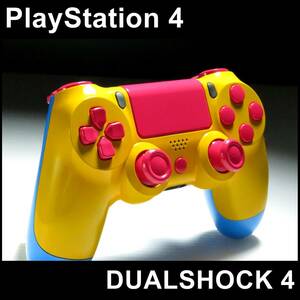 純正品 カスタム ペイント PlayStation 4 プレイステーション デュアルショック 4 ワイヤレス コントローラー DUALSHOCK 4 CUH-ZCT2J 限定 