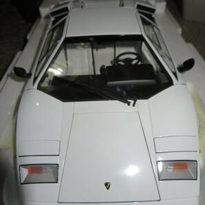 京商 1/12 ランボルギーニ カウンタック LP5000S 08612W ホワイト フル開閉 KYOSHO LAMBORGHINI COUNTACH LP5000S 08612W WHITE の画像5