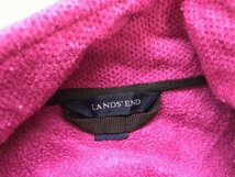 LAND’S END ランズエンド レディース ニットジップ ジャケット L ピンク_画像2