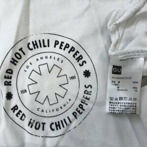 RED HOT CHILI PEPPERS レッド・ホット・チリ・ペッパーズ レッチリ メンズ 両面プリント ロンT M 白の画像2