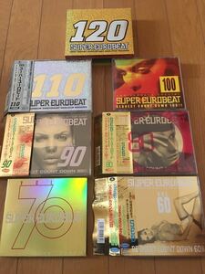 ☆ヤマト宅急便送料無料☆スーパーユーロビート　vol.60.70.80.90.100.110.120 セット☆SUPER EUROBEAT☆avex trax☆まとめて