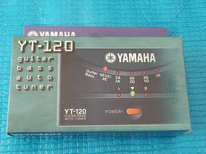 YAMAHA guitar auto bus tuner YT-120[ new goods * unused * unopened * not for sale ]