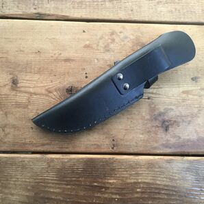 ★ モーラナイフ コンパニオン Morakniv Companion Heavy Duty にピッタリの レザーシース  レザーケース ※ 新品 未使用の画像4