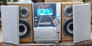 KENWOOD システムコンポ　RXD-SV3MD　綺麗・リモコン/取扱説明書付属