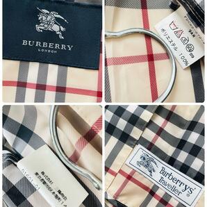 未使用級美品★大きいサイズ2XL(3L)相当★BURBERRY LONDON 春の羽織りスプリングロングコート 総チェック 軽量サラッと バーバリーロンドンの画像10