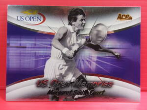 2008 Ace Authentic Grand Slam　US Open Memories　USDM-4　Margaret Smith Court マーガレット・スミス・コート　テニス カード　中古