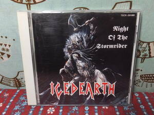 CD (国内盤)　ICED EARTH アイスド・アース / Night of The Stormrider　TECX-25189　中古