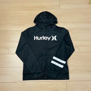 Hurleyハーレー　ラッシュガード　パーカー　ブラック