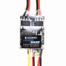 King Model 5Ax2 アンプ ESC Bec 5V/0.5A 双方向 ブラシ モーター スピード コントローラー 車両/ボート/タンク_画像1