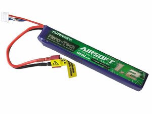 no5 S電動ガン Turnigy nano-tech 11.1V 1200mAh 15C30C リポ 電動ガン エアガン リチウムポリマー バッテリー