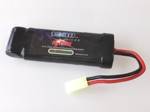 kypom 2/3A 8.4V 1600mAh 平型 ニッケル水素 Ni-MH 充電式 バッテリー★ホビーショップ青空