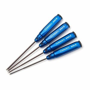 no2 Turnigy V2 hex key 4 pcs set 1.5*2*2.5*3mm* hobby shop blue empty 