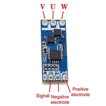 マイクロ 6A アンプ ESC ブラシレス モーター スピード コントローラー_画像3