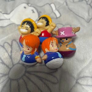 ONE PIECE ワンピース　起き上がりこぼし　ルフィ　ナミ　チョッパー