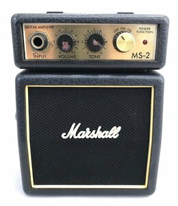 MARSHALL MS2 電池駆動 ミニアンプ マーシャル (管理番号：059112)