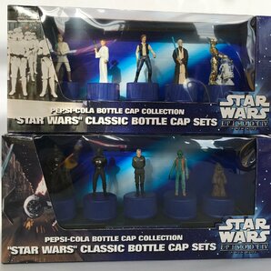 【未使用】スターウォーズ STAR WARS CLASSIC BOTTLE CAP SETS ペプシ PEPSI ボトルキャプ NO.1～10 セット (管理番号：059102)の画像2