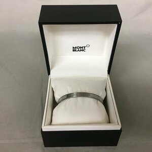 【中古品B】MONTBLANC(モンブラン) バングル スティール＆ラッカー スターウォーカー（管理番号：063105）