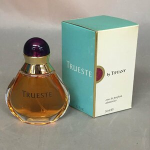 【ほぼ未使用】TIFFANY(ティファニー) TRUESTE オー ドゥ パルファム 50ml ※残量あるだけ(管理番号：063102)