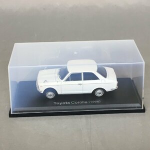 【中古品】国産名車コレクション Toyota Corolla（1966）1/43スケール (管理番号：063111)