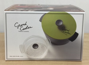 【未使用品】曙産業 電子レンジ専用保温調理鍋 Grand Cooker グランクッカー カラー：レッド　RE-1525　(管理番号：063102)