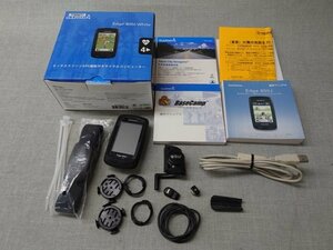 【中古品B】GARMIN Edge 800J White サイクルコンピューター 動作確認済み タッチスクリーン GPS機能 (管理番号：049111)