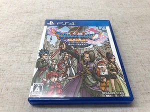 【中古品】PS4ソフト　ドラゴンクエス11　過ぎ去りし時を求めて　CERO：A 全年齢対象　　(管理番号：049113) P