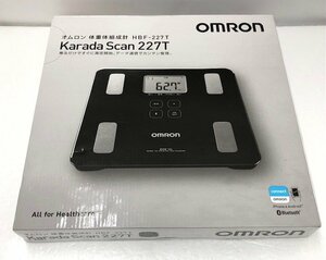 【未使用品】 OMRON（オムロン） 体重体組成計 Karada Scan227T HBF-227T (管理番号：060110）