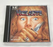 【中古品】PCエンジン HuCARD VIGILANTE ビジランテ (管理番号：060113）_画像1