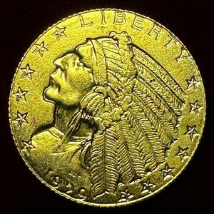 アメリカ 硬貨 古銭 インディアン人像 1929年 イーグル リバティ ドル 記念幣 コイン 「レプリカ」