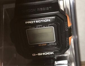 G-SHOCK BEAMS別注 タフソーラーモデル 白ベゼル仕様 動作未確認品 G-5500BE