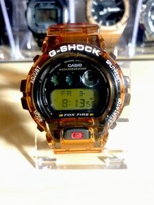 CASIO G-SHOCK DW-6900 FOX FIRE フォックスファイア クリアオレンジ 状態良