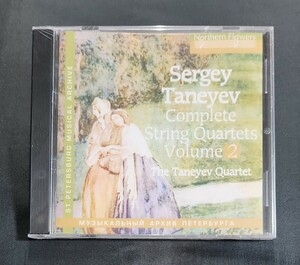 【未開封・NF/PMA9934】タネーエフQ/タネーエフ：弦楽四重奏曲第5、7番　The Taneyev Quartet/Taneyev: String Quartets Nos.5 & 7