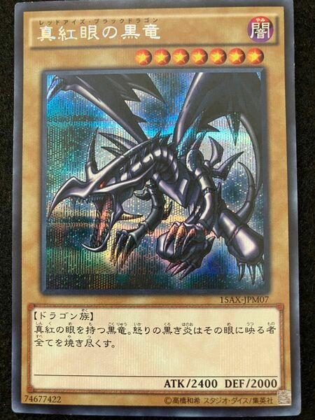 遊戯王 レッドアイズ ブラックドラゴン　シークレット