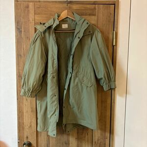 新品タグ付き LOWRYSFARM 3wayモッズコート キッズサイズ4 130〜140