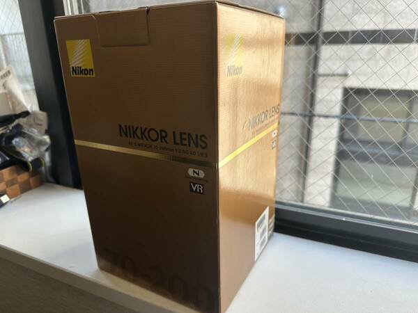 NIKON NIKKOR LENS 70-200 純正ボックス 【送料無料】