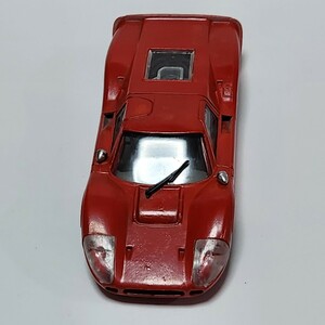 希少 レア ミニカー Solido FORD MARK IV No.170 1/43 2/69 ソリド フォードマークIV 全長10cm レッド