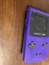 任天堂 GAME BOY COLOR ゲームボーイカラー CGB-001 ジャンク本体＋ポケットモンスターソフト付_画像4