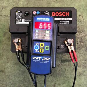 [G-34]BOSCH ボッシュ カーバッテリー ブラックEFB BLE-60-L2 送料無料の画像2