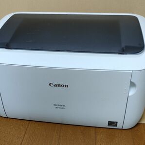Canon A4モノクロレーザープリンタLBP6030 新品互換トナー装着 動作確認済み