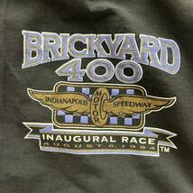 アメリカ製 古着 半袖Tシャツ LOGO7 Indianapolis Speedway Tシャツ Brickyard 400 made in USA パープル 送料込_画像3