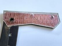 【昭和レトロ】昭和の鉛筆削り　『ミッキーナイフ』中古品　折りたたみ　シャインカラー　定形発送可　O0126D_画像2